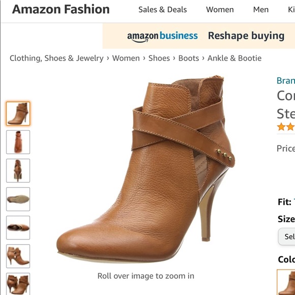 💥Corso Como STELLA Cognac Sports Calf 71/2 M NEW - Picture 3 of 15